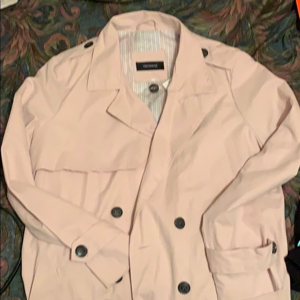 Tovaré full length trench coat.